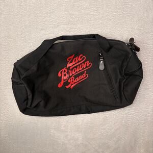 Zac Brown Band Duffel Bag – Black Logo Travel/Gym Bag